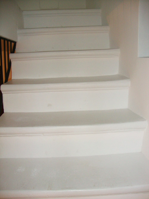Reform of interior stairs