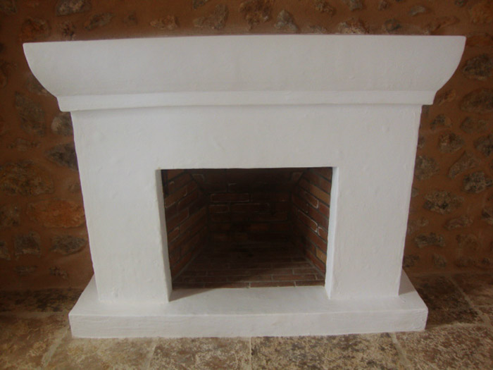 Construction of fireplaces